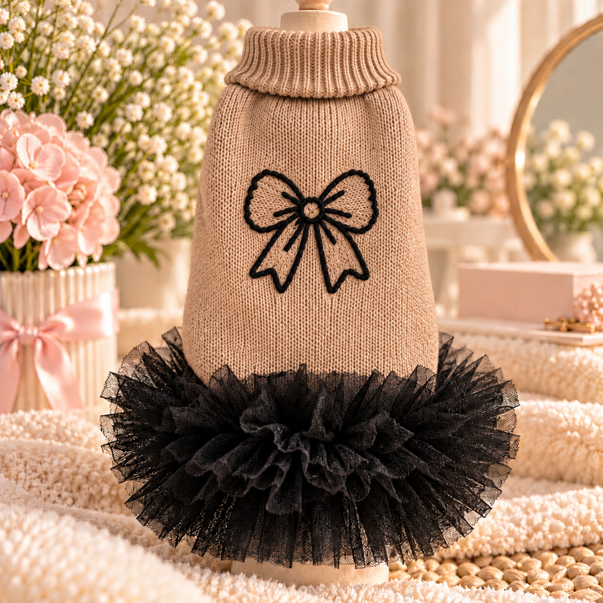 Maglioncino Fiocco di Tulle